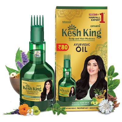 Kesh King Ayurvedic Anti Hairfall Hair Oil| 50ml