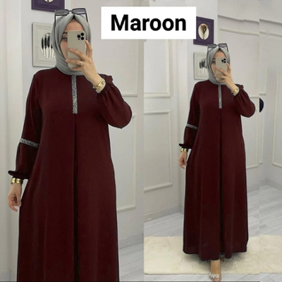 Abaya Burkha-Color-Black-Blue-Marron