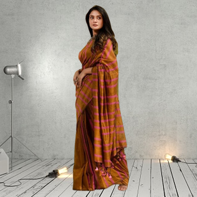 Sico khadi Saree