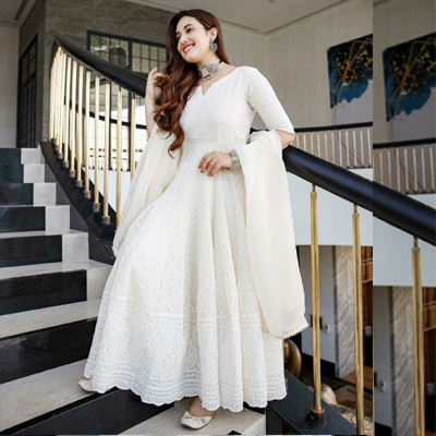 ANARKALI GOWN WITH DUPATTA